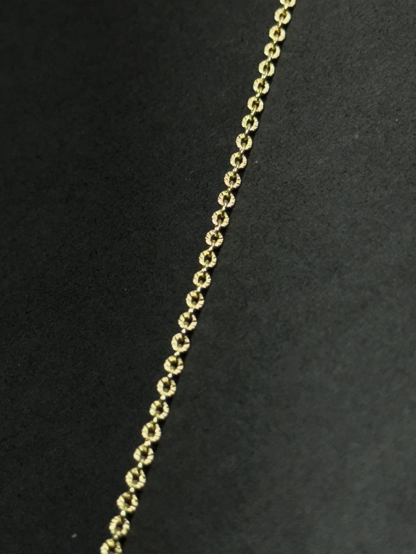 1.5mm Sunburst Chain | 14K Gold Filled and Sterling Silver | Non Tarnish Bulk Chain for Permanent Jewelry | USA Made by the Foot