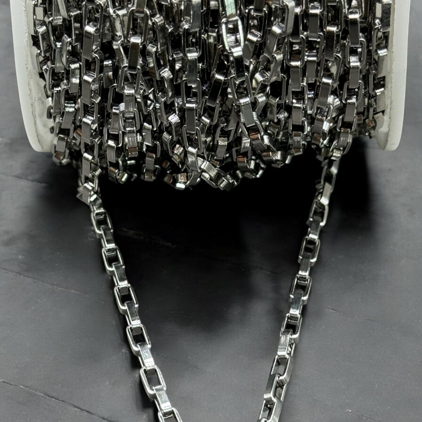 4mm and 6mm Box Chain | 14K Gold Filled & Sterling Silver Over Stainless Core Highest Quality | Extra Durable Chain