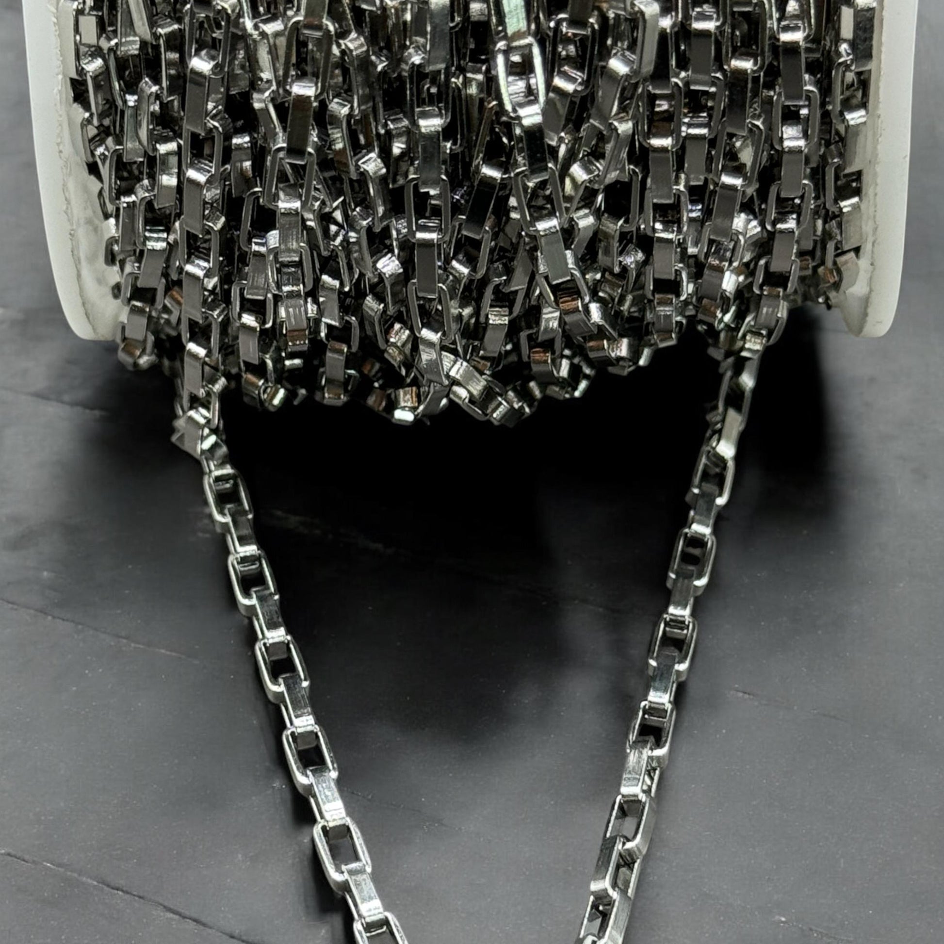 4mm and 6mm Box Chain | 14K Gold Filled & Sterling Silver Over Stainless Core Highest Quality | Extra Durable Chain