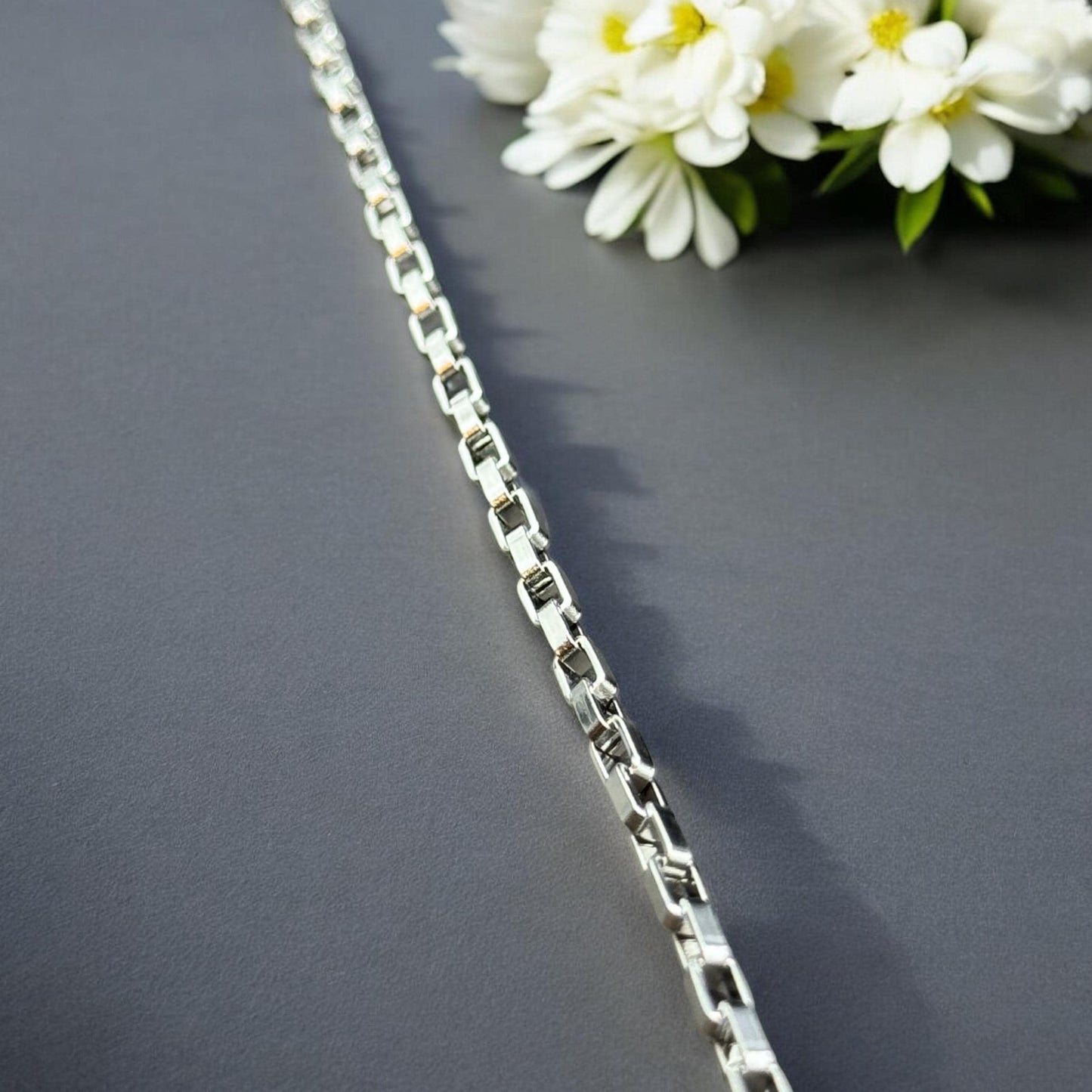 4mm and 6mm Box Chain | 14K Gold Filled & Sterling Silver Over Stainless Core Highest Quality | Extra Durable Chain