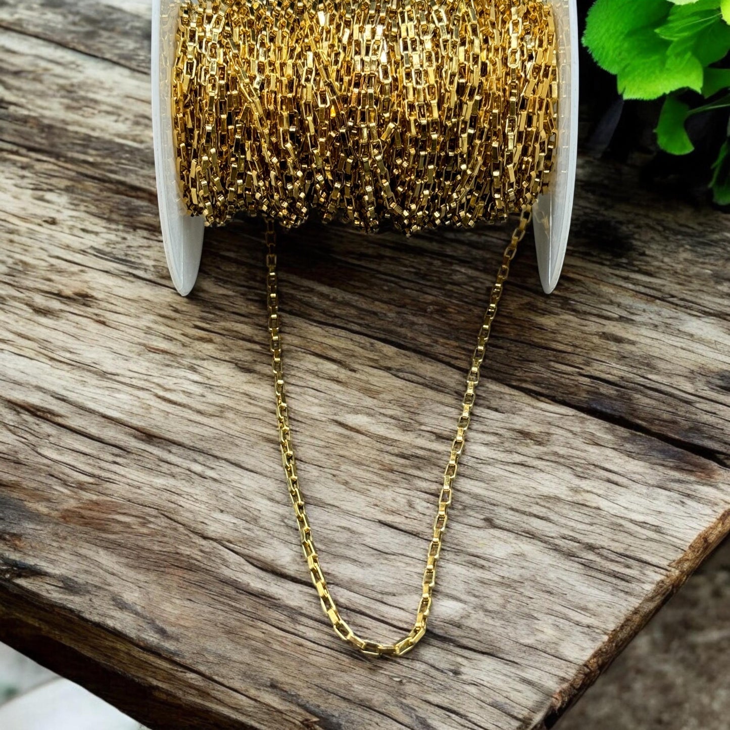 4mm and 6mm Box Chain | 14K Gold Filled & Sterling Silver Over Stainless Core Highest Quality | Extra Durable Chain