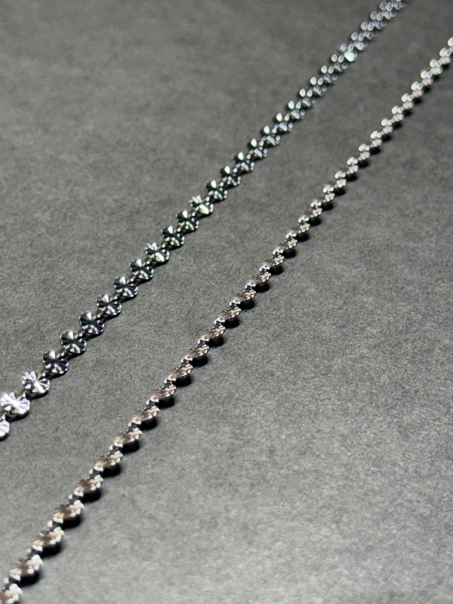 14K Gold and Silver Stainless Cores - 4mm Stamped Sequin Disc - Extra Durable - Non Tarnish Chain! Bulk Chain USA Crafted and Distributed