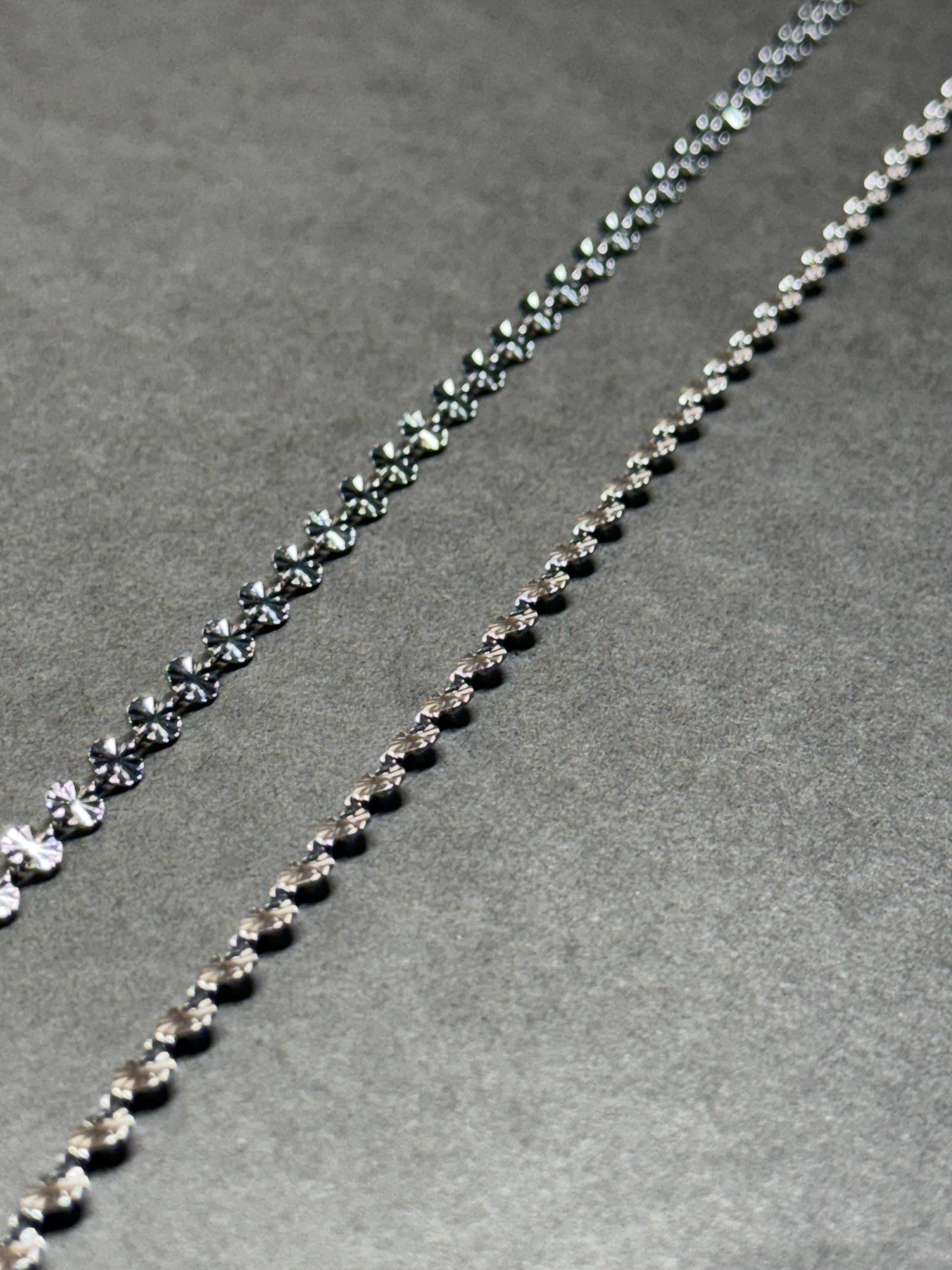 14K Gold and Silver Stainless Cores - 4mm Stamped Sequin Disc - Extra Durable - Non Tarnish Chain! Bulk Chain USA Crafted and Distributed