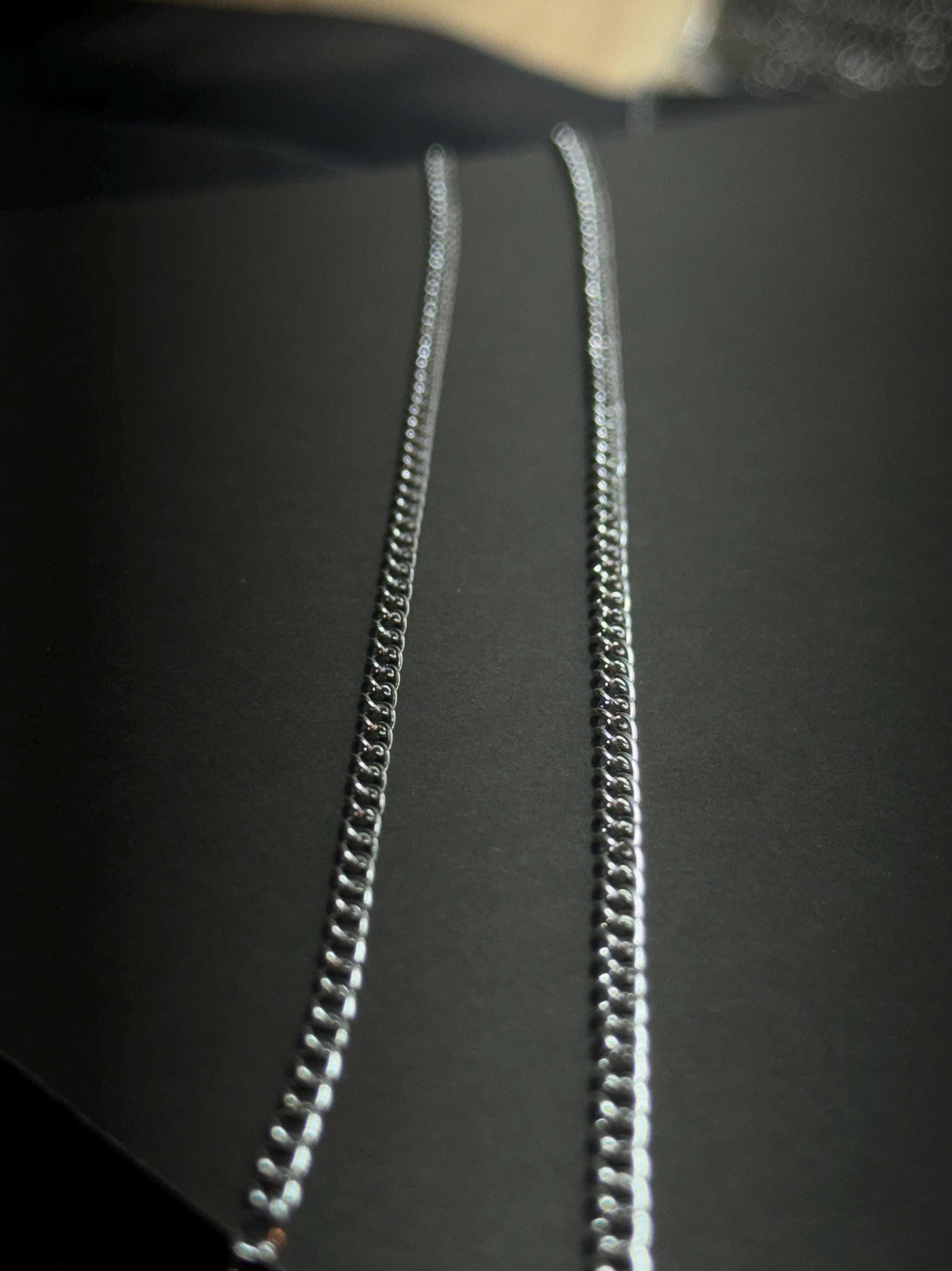 2mm / 3mm Curb Chain | 14K Gold Filled & Sterling Silver Over Stainless Steel Core Raw Gold Finish High Quality Permanent Jewelry | USA Made