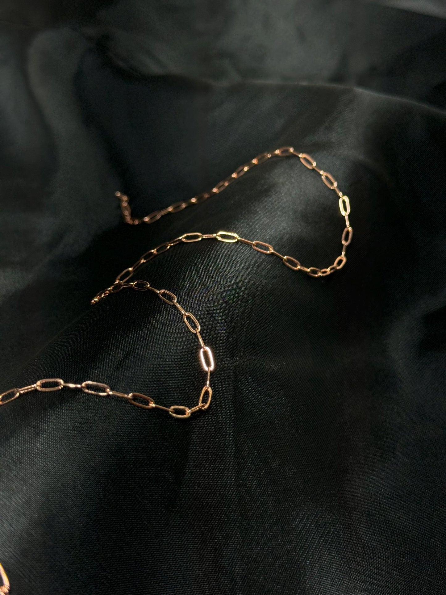 18K Gold Filled Paperclip Chain | 2.5x5mm & 4x11mm Sizes | Gold Rose Gold Silver | High Quality Chain for Permanent Jewelry | USA Made