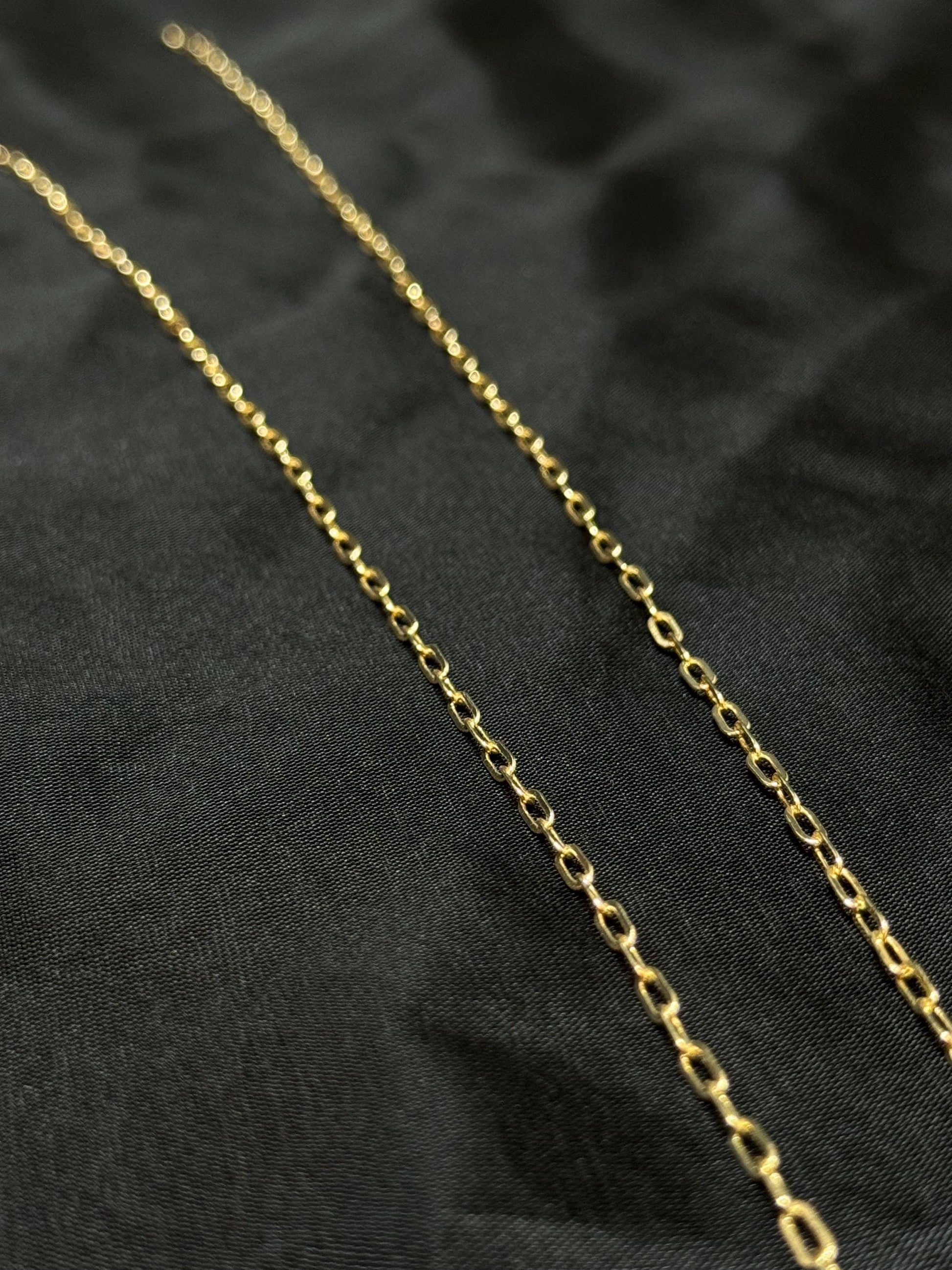 18K Gold Filled Paperclip Chain | 2.5x5mm & 4x11mm Sizes | Gold Rose Gold Silver | High Quality Chain for Permanent Jewelry | USA Made