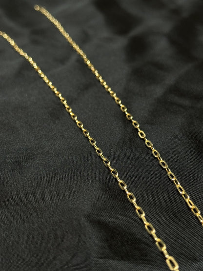 Paperclip Chain 2.5x5mm 4x11mm 18K Gold Filled Rose Gold Sterling Silver USA Made