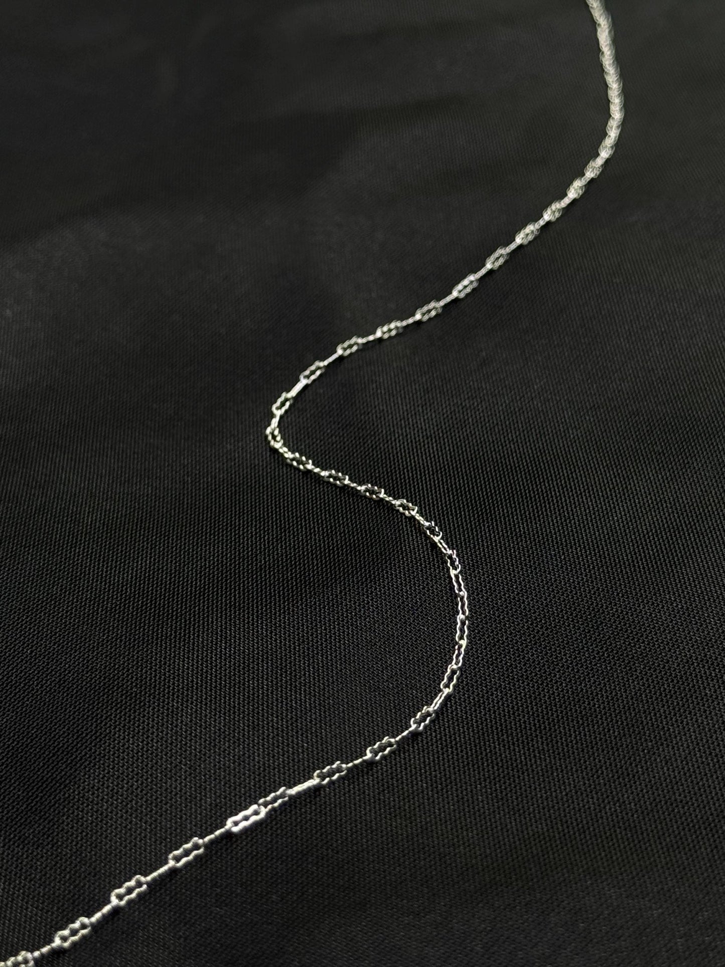 1.5mm Dainty Krinkle Clip Chain | 14K Gold Filled and Sterling Silver | Highest Quality Bulk Chain for Permanent Jewelry | USA Crafted