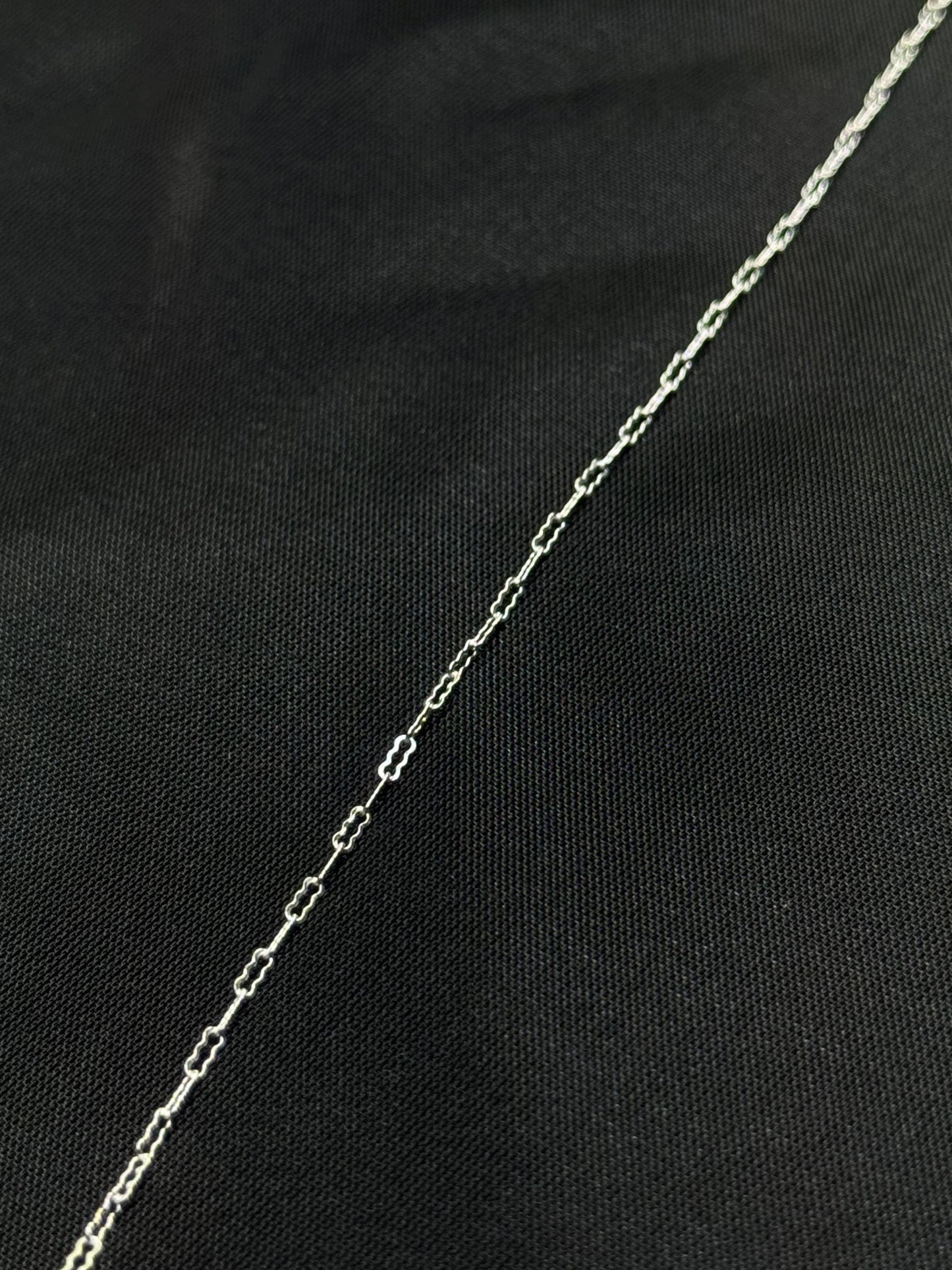 1.5mm Dainty Krinkle Clip Chain | 14K Gold Filled and Sterling Silver | Highest Quality Bulk Chain for Permanent Jewelry | USA Crafted