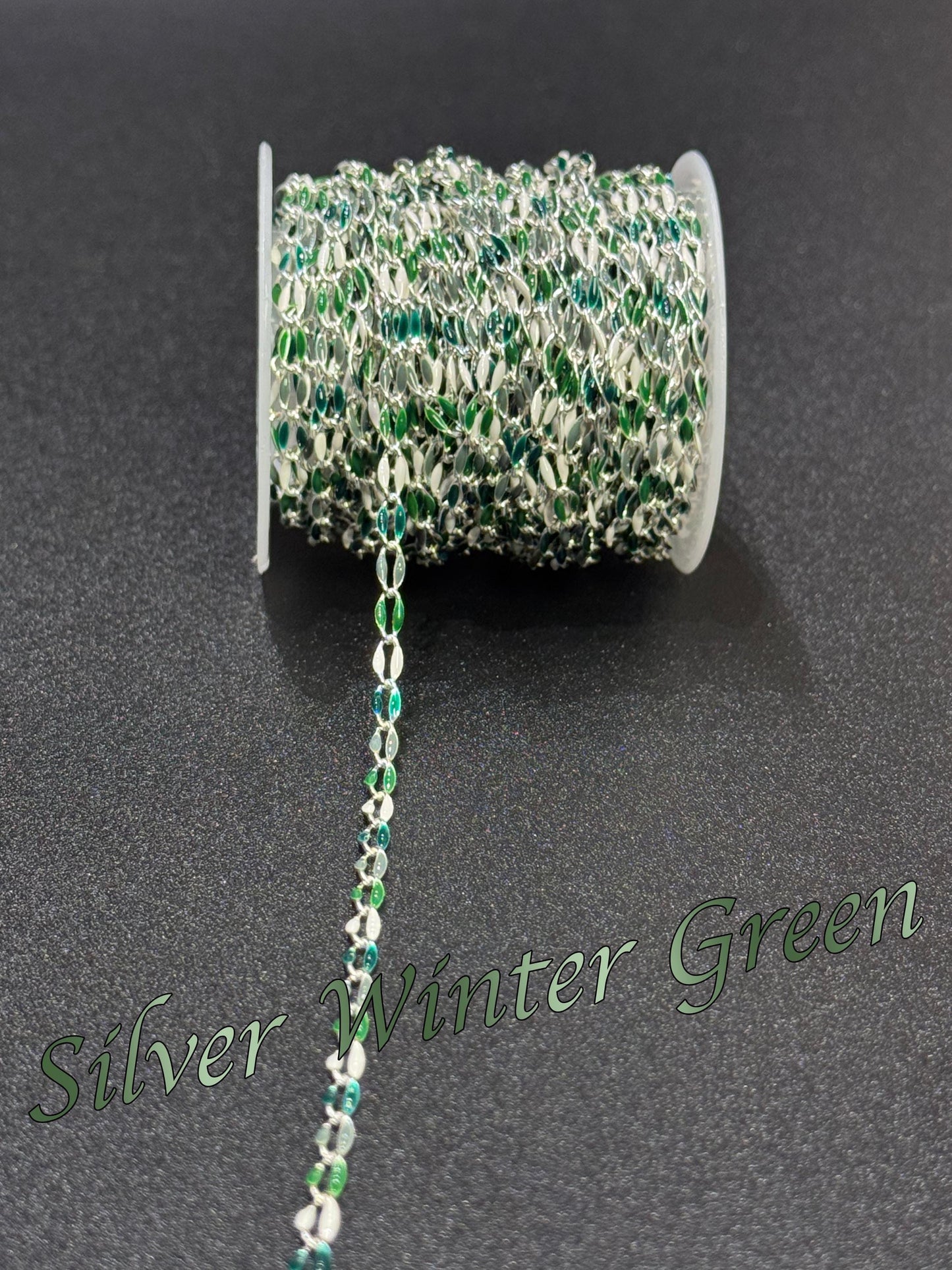 18K Gold Filled & Sterling Silver Enamel Chain – The Most Color Options | USA Made Permanent Jewelry