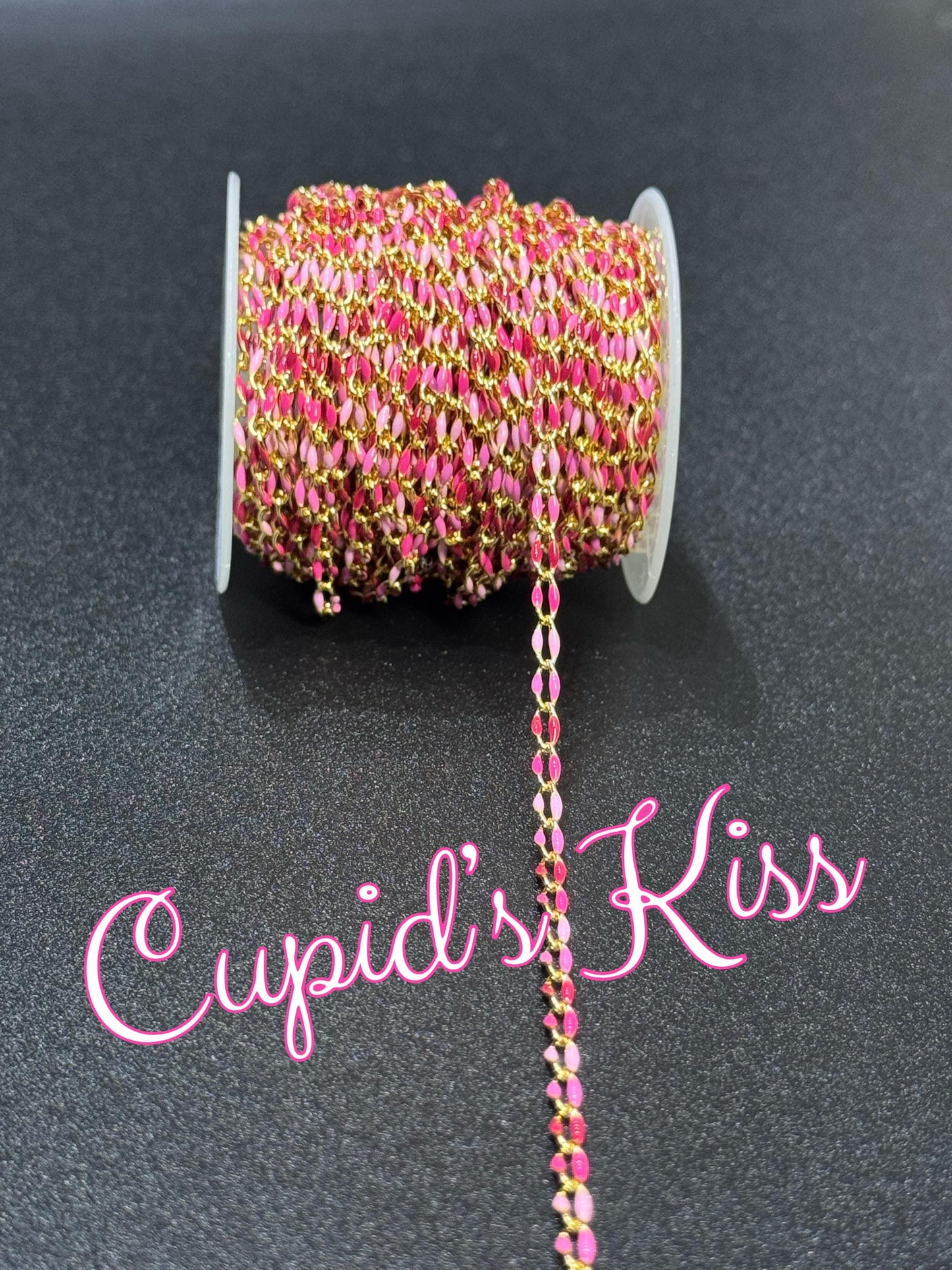 18K Gold Filled & Sterling Silver Enamel Chain – The Most Color Options | USA Made Permanent Jewelry