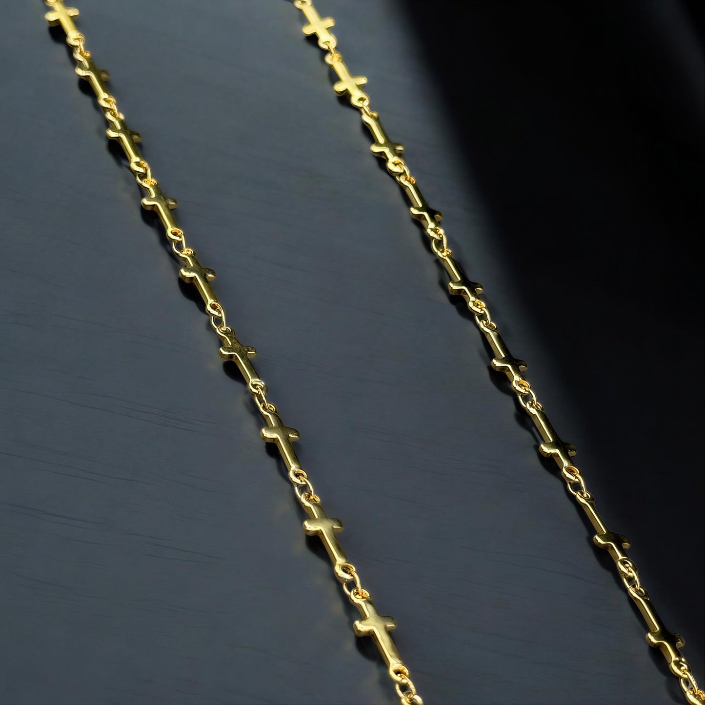 2.5mm•6mm Cross Chain 14K Gold Filled Sterling Silver Over Stainless Steel Permanent Jewelry