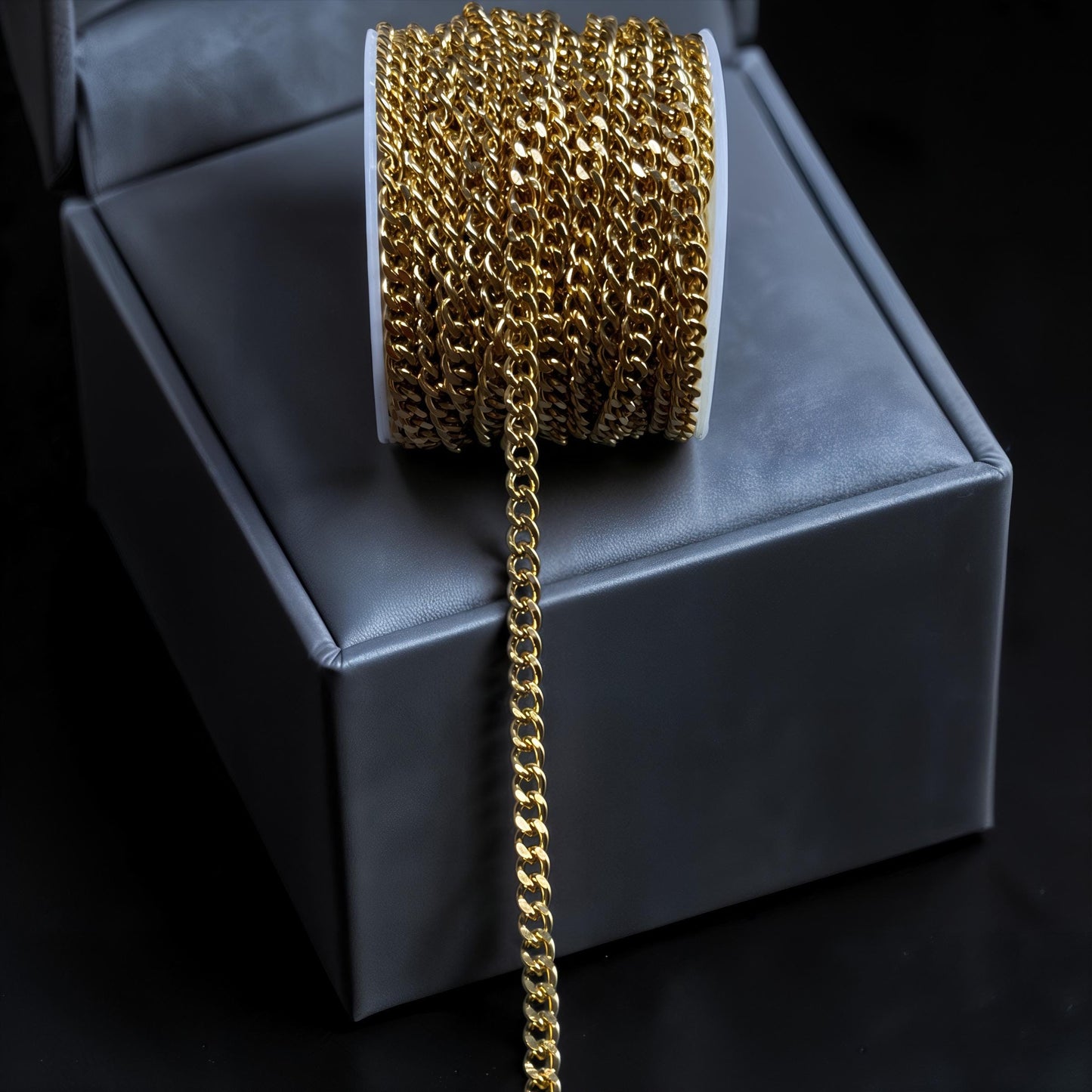 Cuban Chain for Permanent Jewelry | 14K Gold Filled | Sterling Silver | 2mm 3mm 4mm