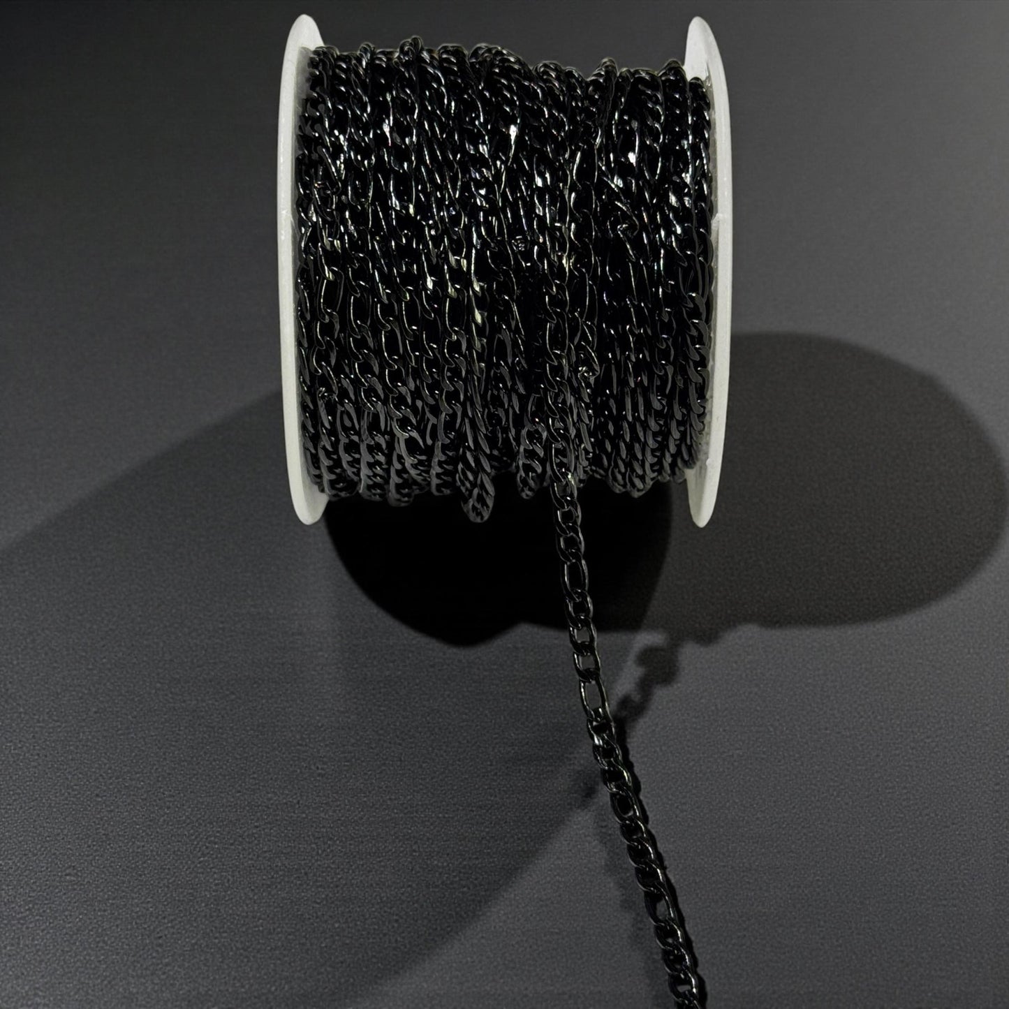 The Blacklist | Black Stainless Steel Chain | Ultra Durable Permanent Jewelry Chain | Longest Lasting Finish Yet