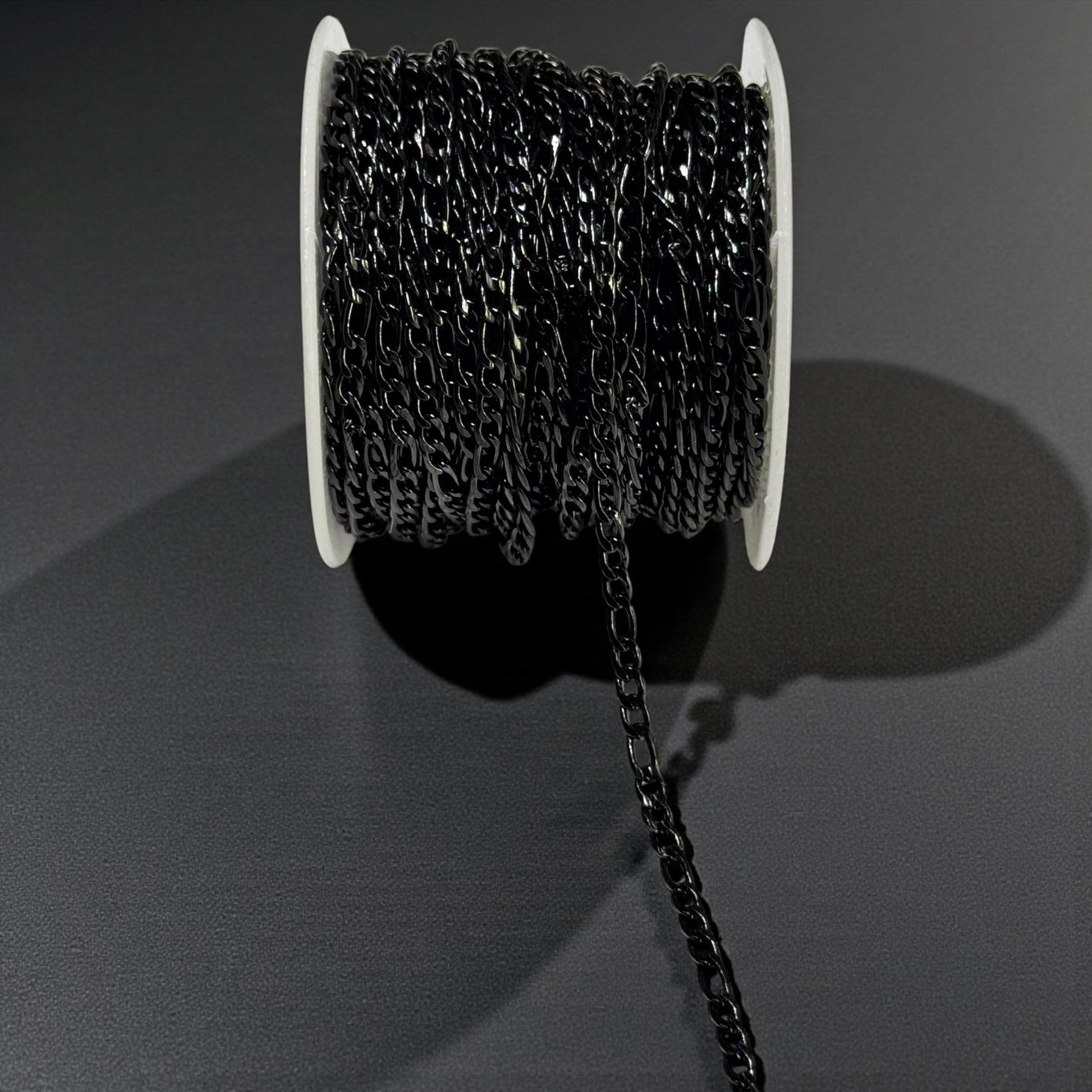 The Blacklist | Black Stainless Steel Chain | Ultra Durable Permanent Jewelry Chain | Longest Lasting Finish Yet
