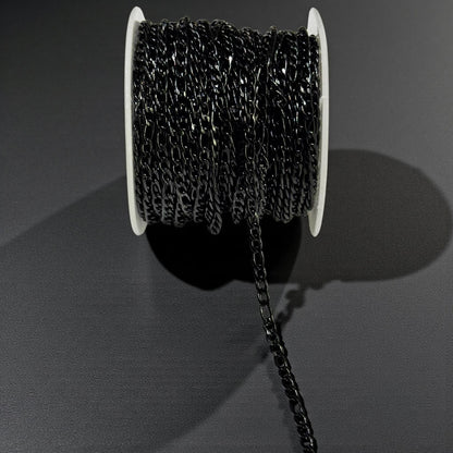 The Blacklist | Black Stainless Steel Chain | Ultra Durable Permanent Jewelry Chain | Longest Lasting Finish Yet