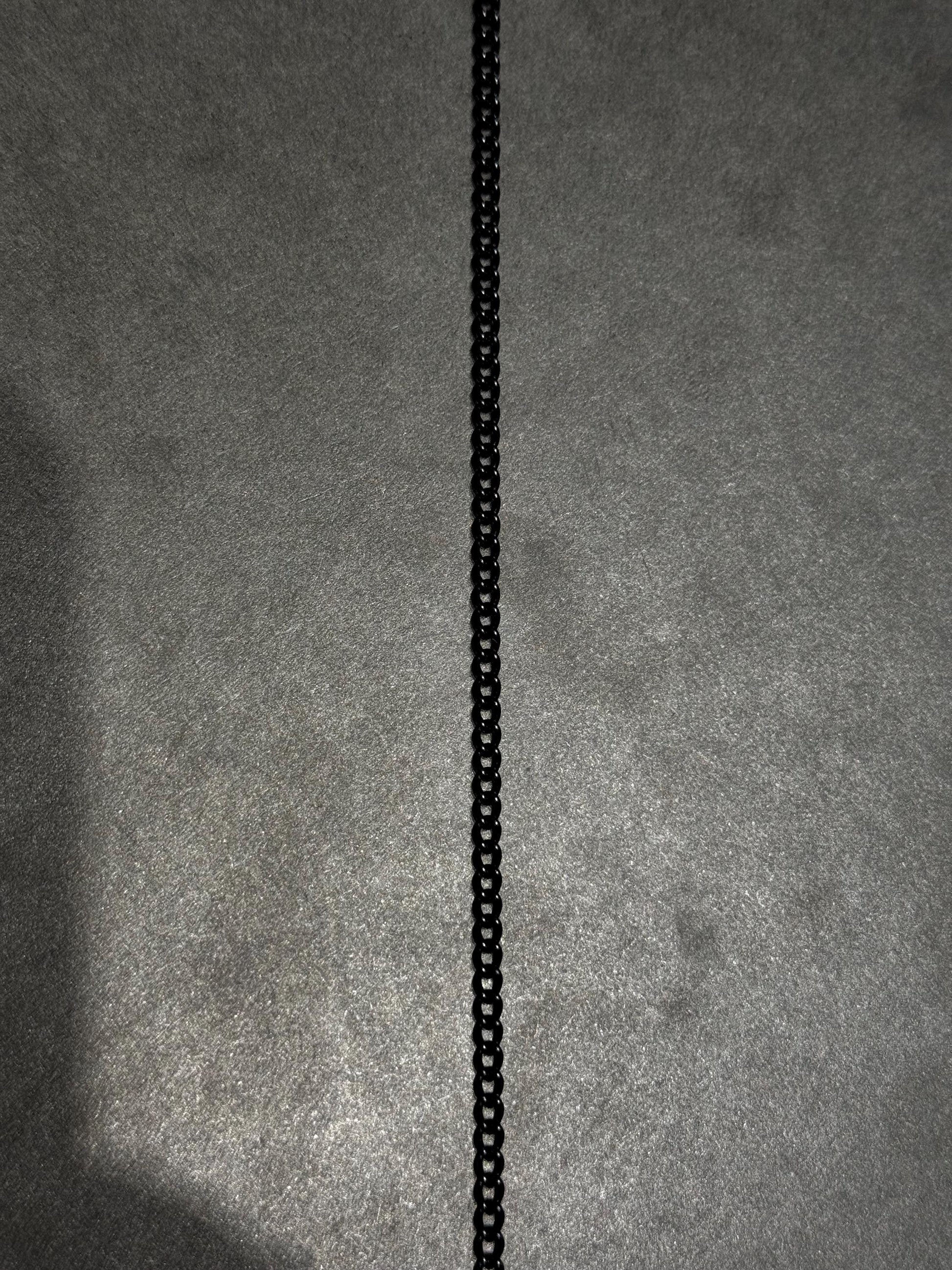 The Blacklist | Black Stainless Steel Chain | Ultra Durable Permanent Jewelry Chain | Longest Lasting Finish Yet