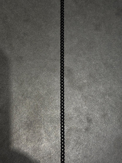 The Blacklist | Black Stainless Steel Chain | Ultra Durable Permanent Jewelry Chain | Longest Lasting Finish Yet