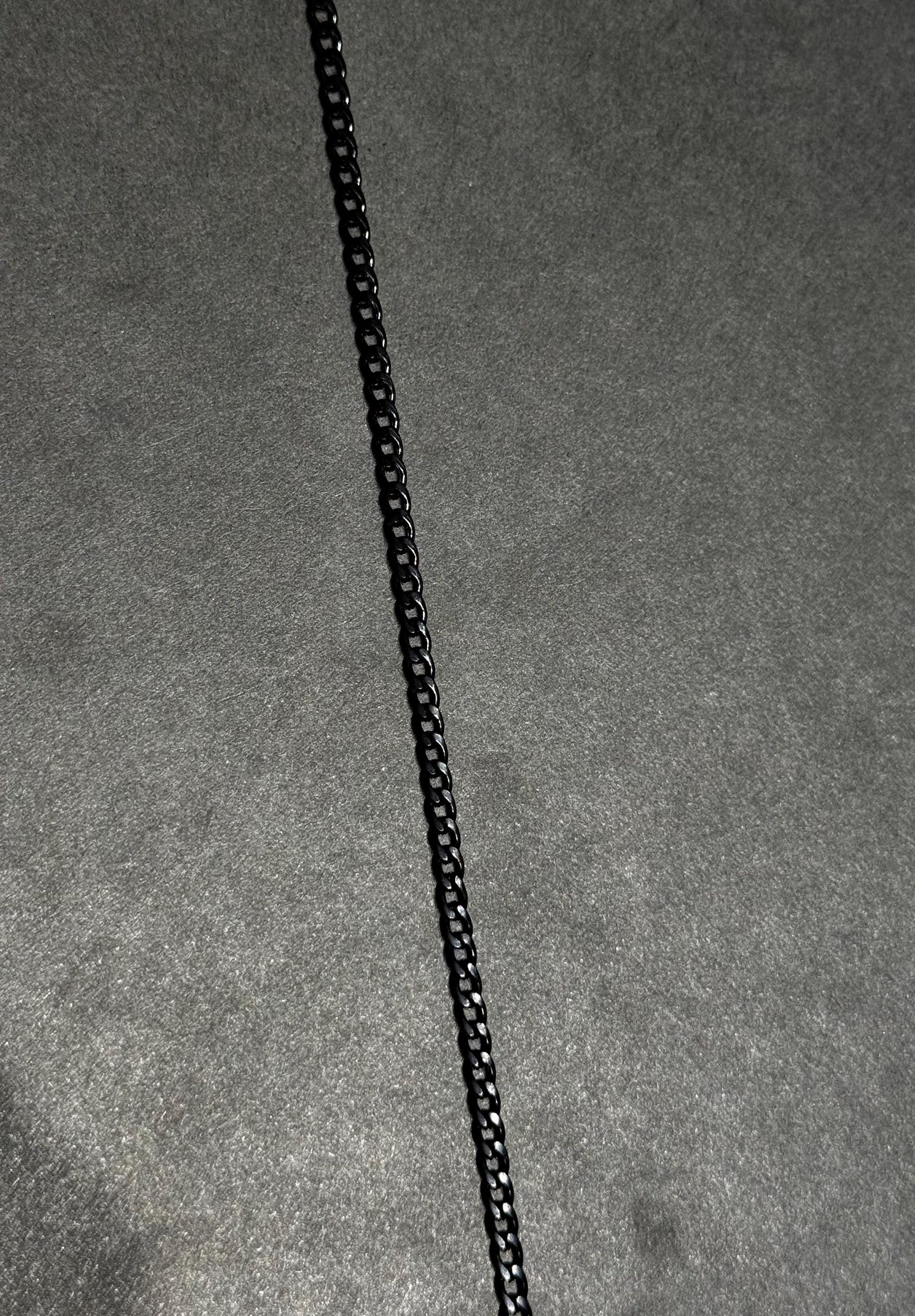 The Blacklist | Black Stainless Steel Chain | Ultra Durable Permanent Jewelry Chain | Longest Lasting Finish Yet