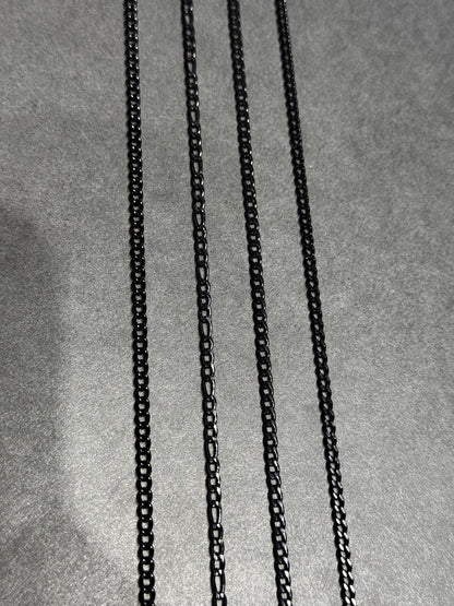 The Blacklist | Black Stainless Steel Chain | Ultra Durable Permanent Jewelry Chain | Longest Lasting Finish Yet