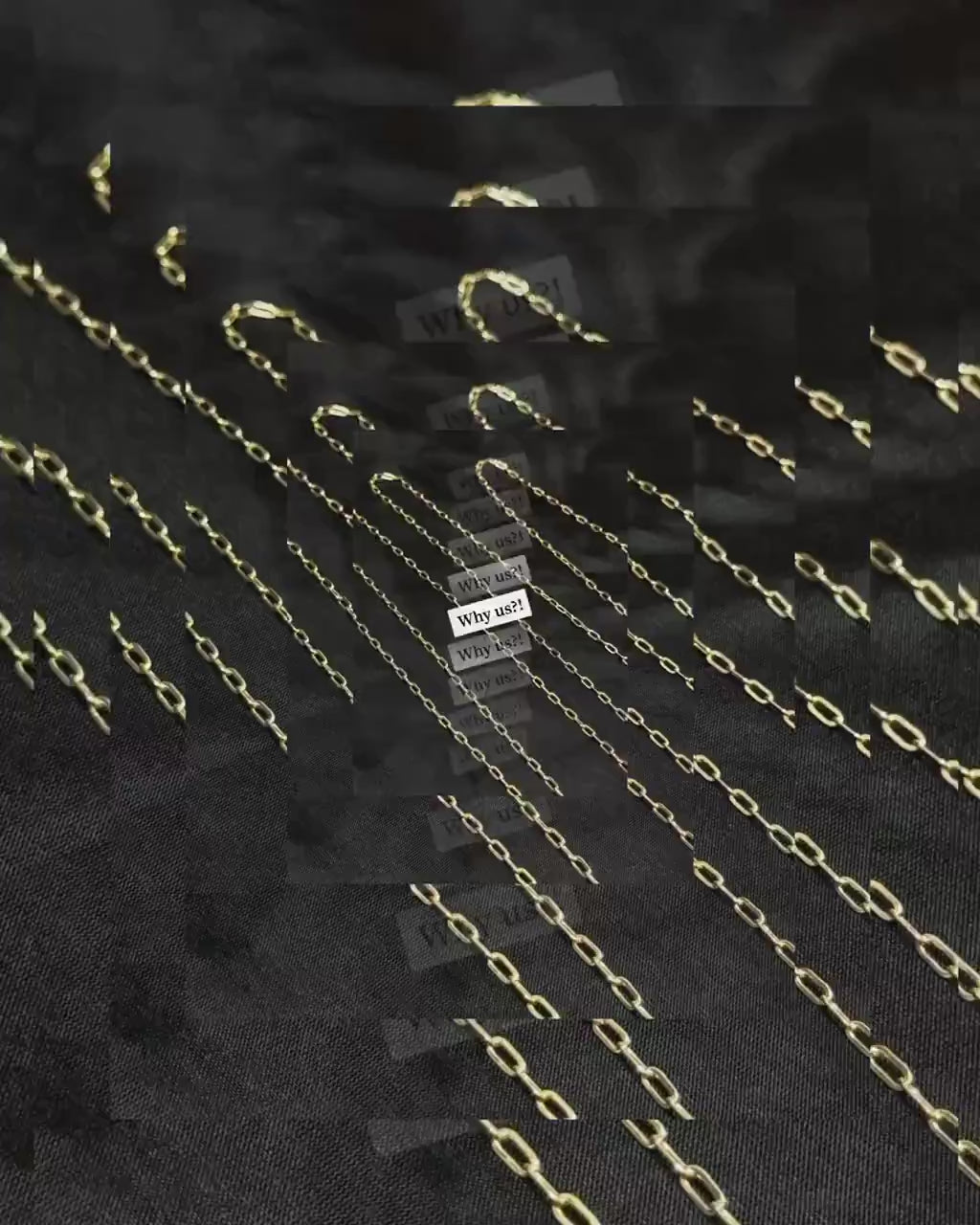 Heart Link Chain 3x4mm and 1.5mm 14K Gold Filled Rose Gold Sterling Silver USA Made Permanent Jewelry Supply